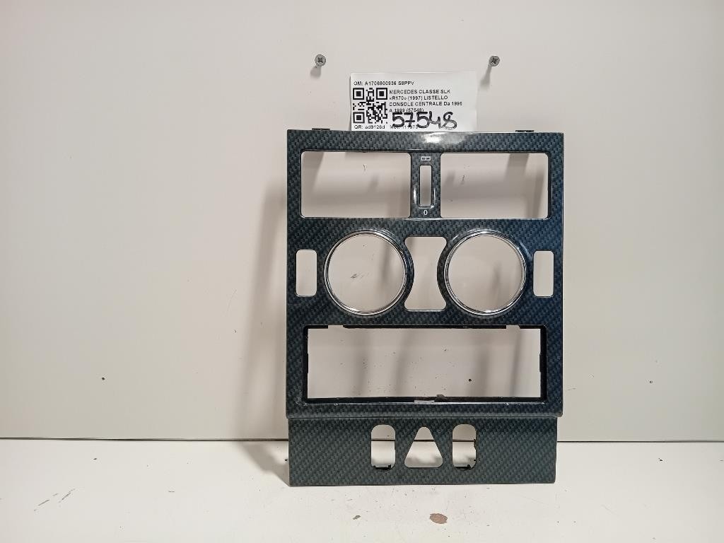 Listello Console Centrale A1706800936 Mercedes Classe SLK R170 1997