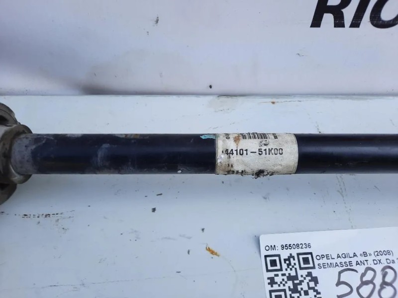Semiasse ANT DX 95508236 Opel Agila B 2008