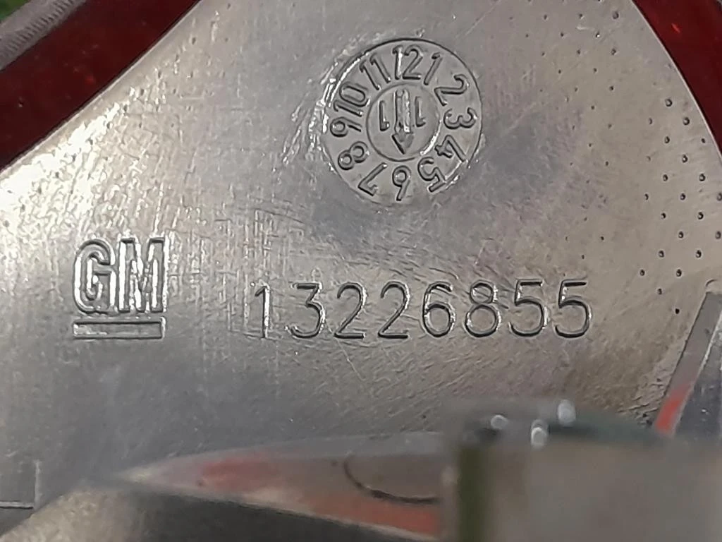 Fanale INT POST DX 13226855 Opel Insignia A 2009