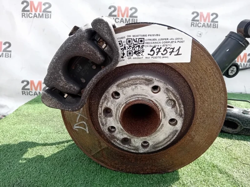 Meccanica Completa POST DX 9820770580 Citroen Jumper III 2014