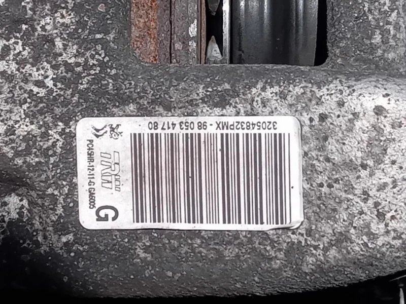 Meccanica Completa POST SX 9820770580 Citroen Jumper III 2014