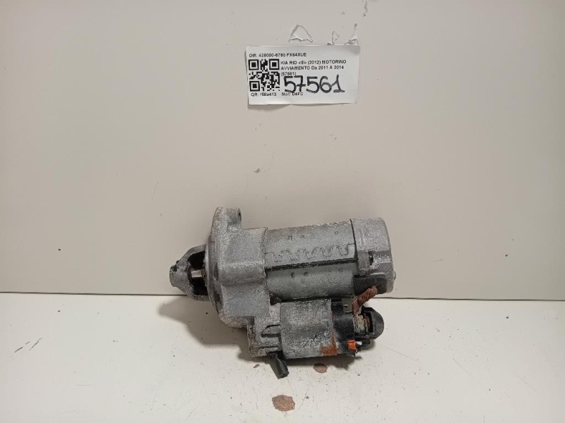 Motorino Avviamento 428000-6760 Kia RIO III 2012