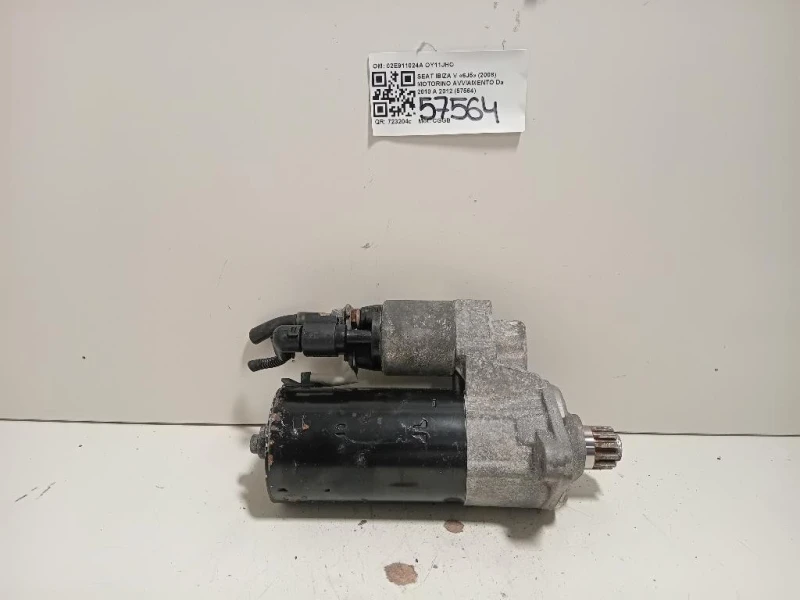 Motorino Avviamento 02E911024A Seat Ibiza V 6J5 2008