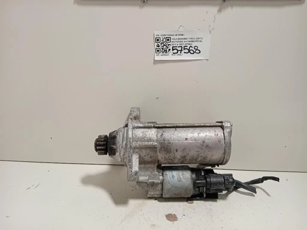 Motorino Avviamento 02Z911024Q Volkswagen T-roc 2017