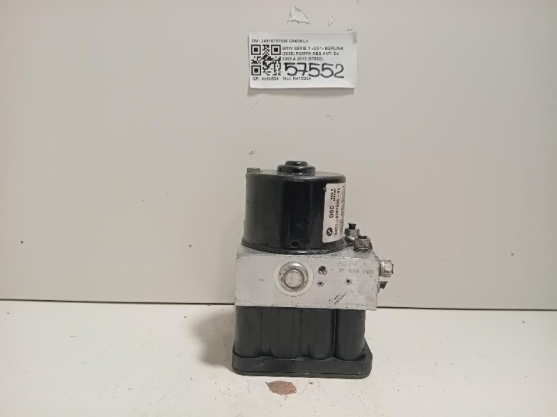 Pompa ABS ANT 34516787836 Bmw Serie 1 E87 Berlina 2005