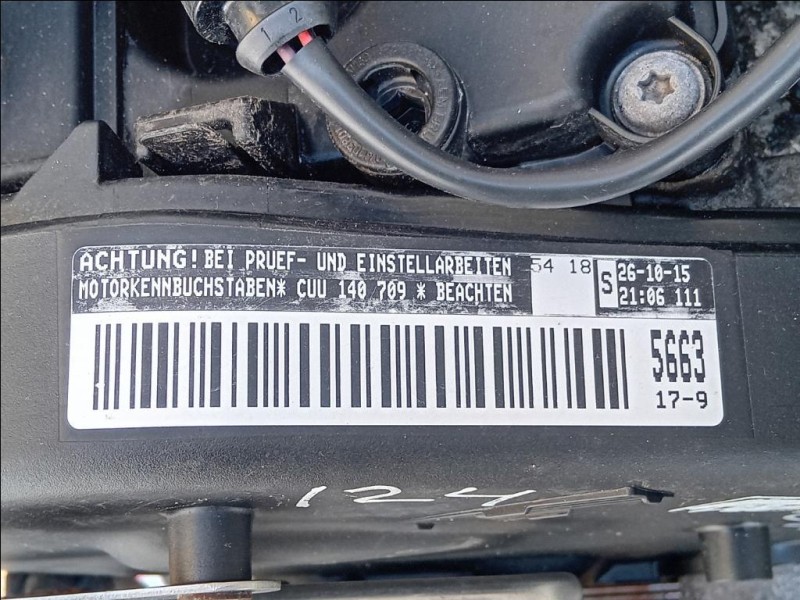 Motore Completo CUUD CUU 102 CV 75 KW Volkswagen Caddy V 2015