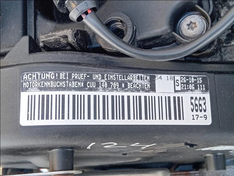 Motore Completo CUUD CUU 102 CV 75 KW Volkswagen Caddy V 2015