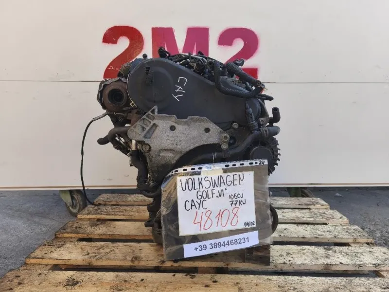 Motore Completo CAYC 105CV Volkswagen GOLF VI 2009