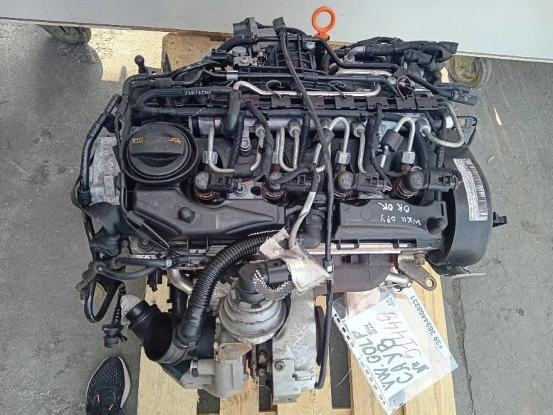 Motore Completo CAYB 90 CV 66 KW Volkswagen GOLF VI 2009