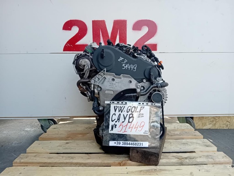 Motore Completo CAYB 90 CV 66 KW Volkswagen GOLF VI 2009