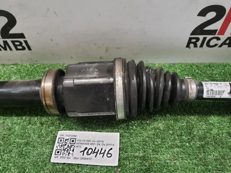 Semiasse ANT DX 31272550 Volvo S60 II 2010