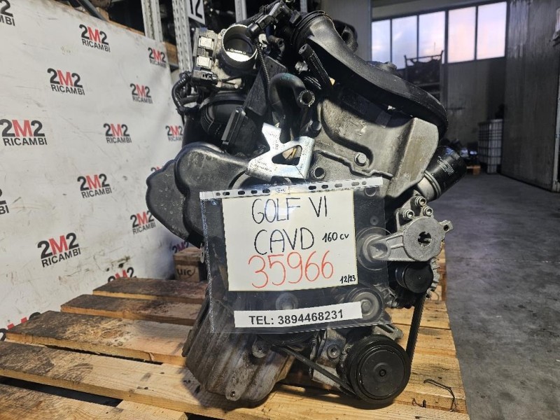 Motore Completo CAVD 160CV Volkswagen GOLF VI 2009