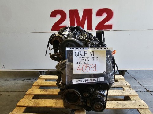 Motore Completo CAYC 105 CV 77 KW Volkswagen GOLF VI 2009