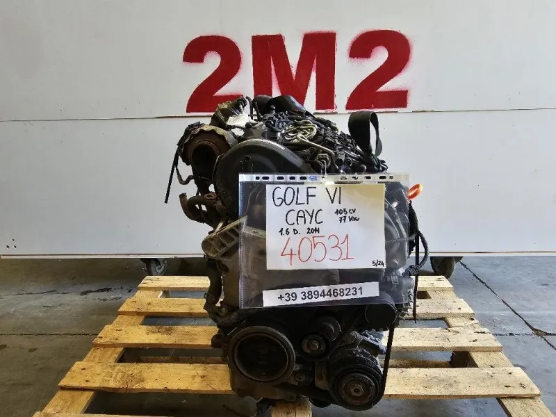 Motore Completo CAYC 105 CV 77 KW Volkswagen GOLF VI 2009