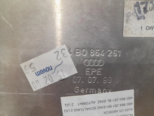Cornice Abbellimento Cuffia LEVA Cambio 4B0864261 Audi A6 4B 1997