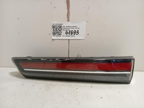 Fanale INT POST DX 9833944580 Opel Mokka B 2020