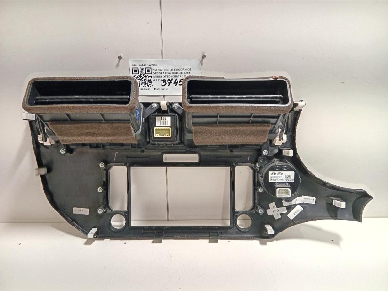 Cornice Decorativa Griglie ARIA Cruscotto Centr 84740-1WFD0 Kia RIO III 2012