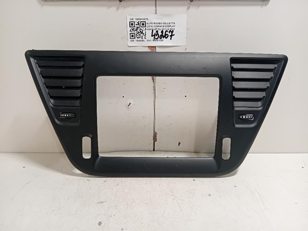 Cornice Display Head-up CORNICE DISPLAY 1560914870 Alfa Romeo Giulietta 2010