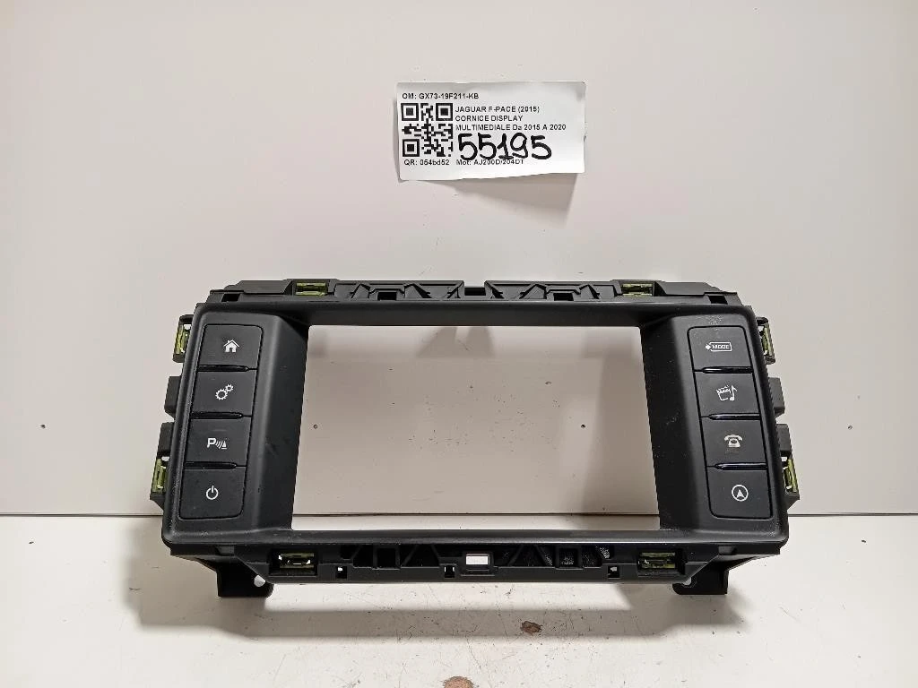 Cornice Display Multimediale GX73-19F211-KB Jaguar F-pace 2015