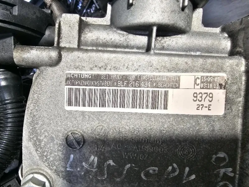 Motore Completo BLF 116 CV Volkswagen GOLF PLUS I 2004