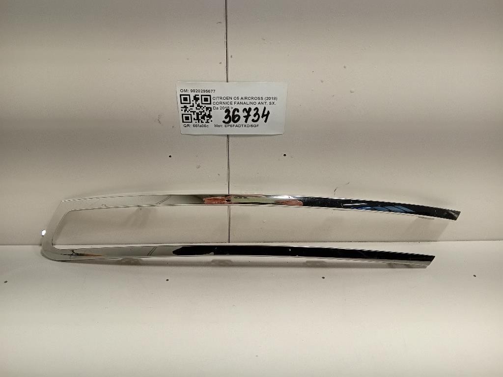 Cornice Fanalino ANT SX 9820295677 Citroen C5 Aircross 2018