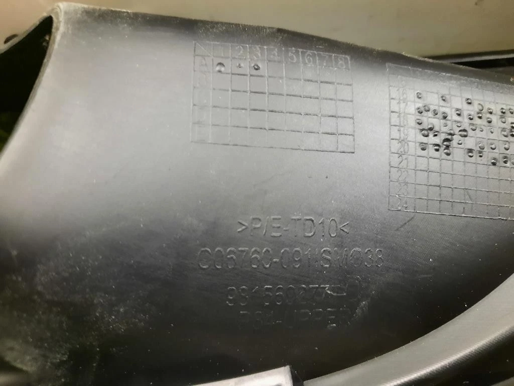 Cornice Fendinebbia DX 9815692777 Peugeot 3008 II 2016