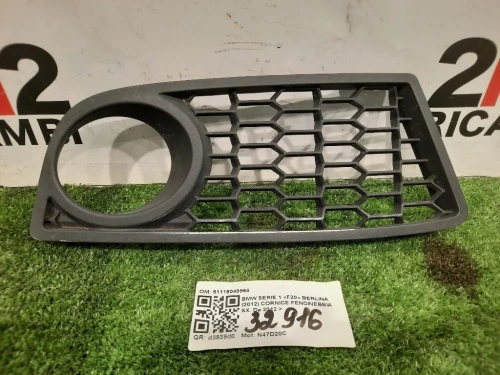 Cornice Fendinebbia SX 51118048968 Bmw Serie 1 F20 Berlina 2012