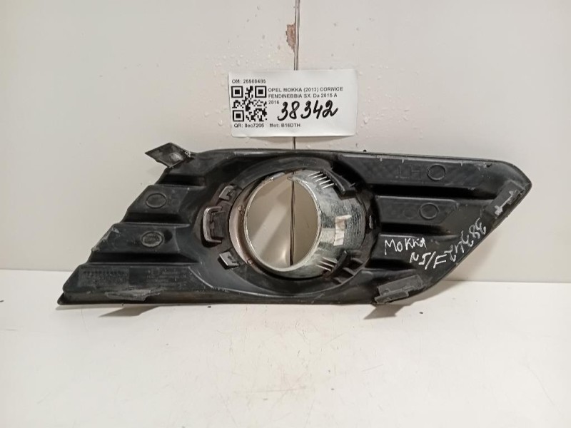 Cornice Fendinebbia SX 25980485 Opel Mokka 2013