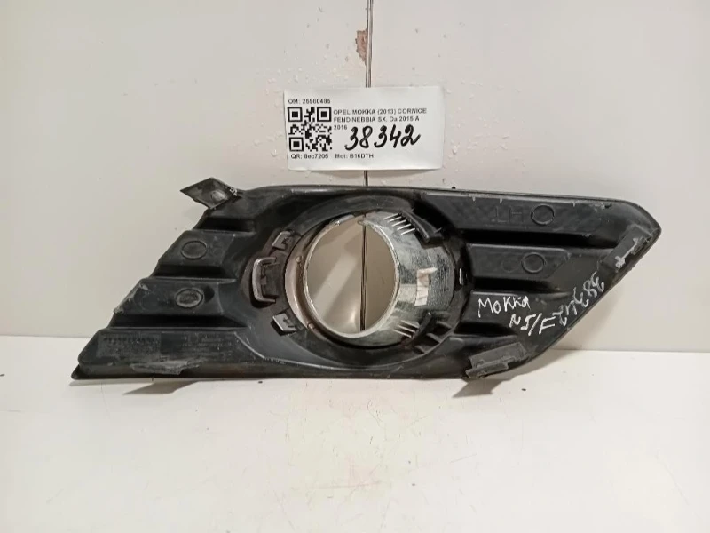 Cornice Fendinebbia SX 25980485 Opel Mokka 2013