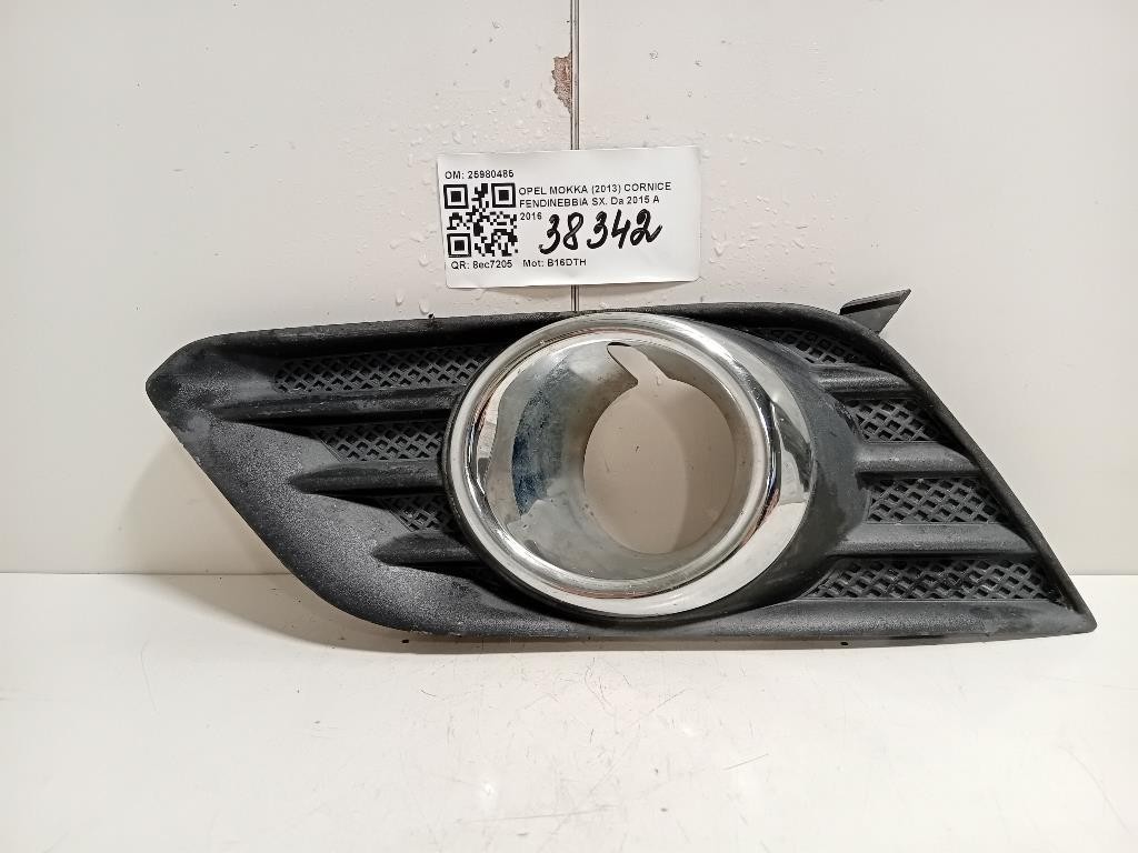 Cornice Fendinebbia SX 25980485 Opel Mokka 2013