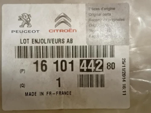 Cornice Griglia DI Ventilazione Paraurti ANT 1610144280 DX+SX Peugeot 2008 I 2016