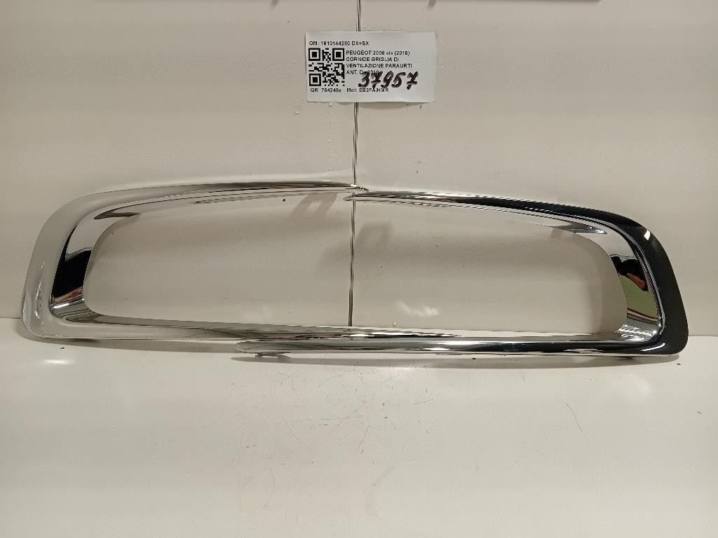 Cornice Griglia DI Ventilazione Paraurti ANT 1610144280 DX+SX Peugeot 2008 I 2016