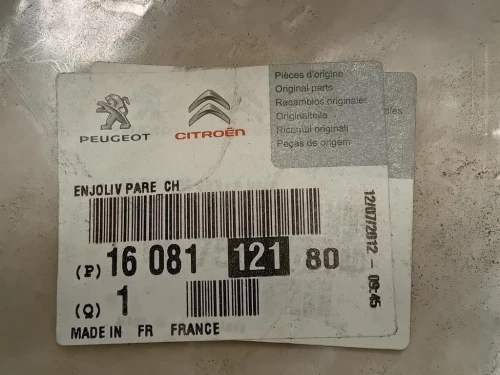 Cornice Griglia DI Ventilazione Paraurti ANT 1608112180 Peugeot 208 I 2015