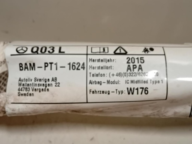 Air-bag A Tendina SX 623640201D Mercedes Classe A W176 2015