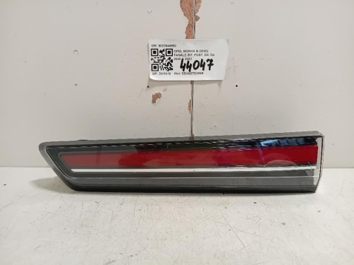 Fanale INT POST DX 9833944580 Opel Mokka B 2020