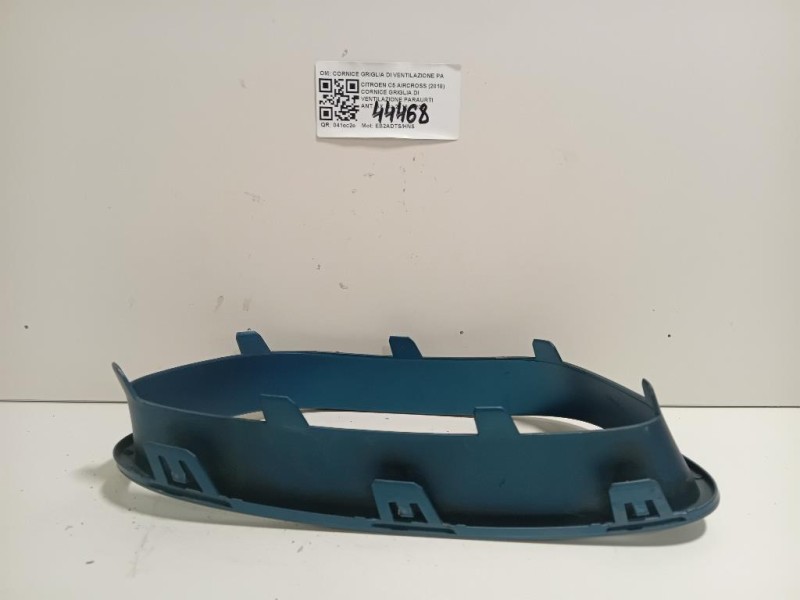 Cornice Griglia DI Ventilazione Paraurti ANT SX CORNICE GRIGLIA DI VENTILAZIONE PARAURTI ANT SX Citroen C5 Aircross 2018