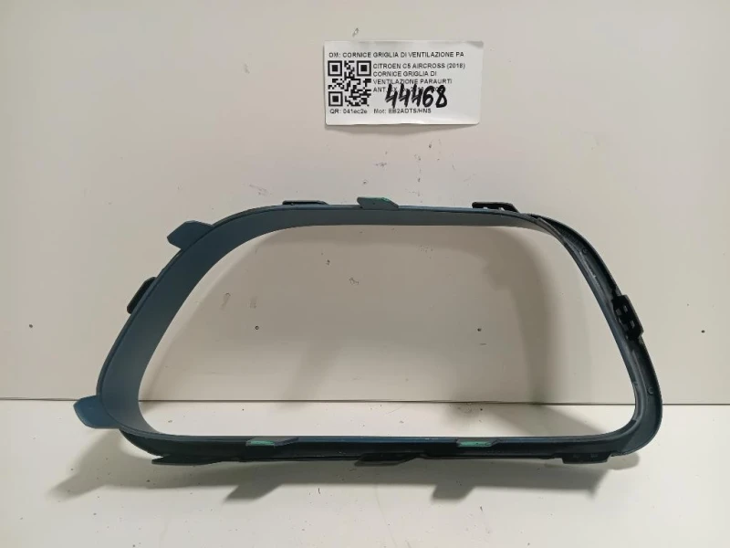 Cornice Griglia DI Ventilazione Paraurti ANT SX CORNICE GRIGLIA DI VENTILAZIONE PARAURTI ANT SX Citroen C5 Aircross 2018