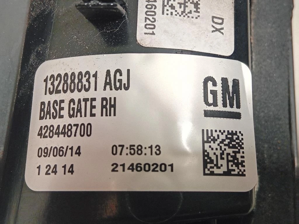 Fanale INT POST DX 13288831 AGJ Opel Zafira C 2012