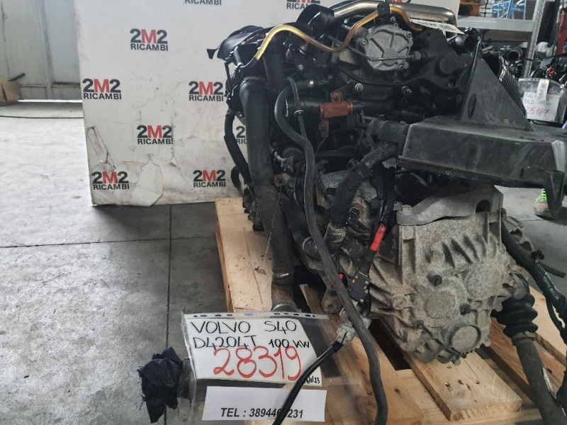 Motore Completo D4204T 100KW 135CV Volvo S40 II 2004