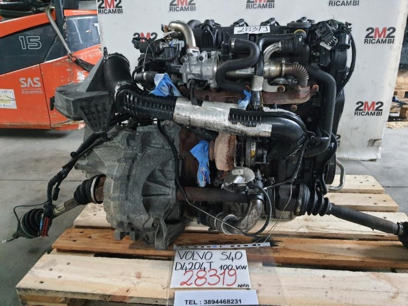 Motore Completo D4204T 100KW 135CV Volvo S40 II 2004