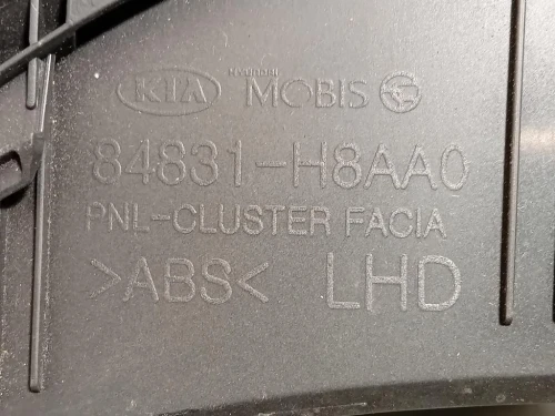 Cornice Quadro Strumenti 84831-H8AA0 Kia Stonic 2017