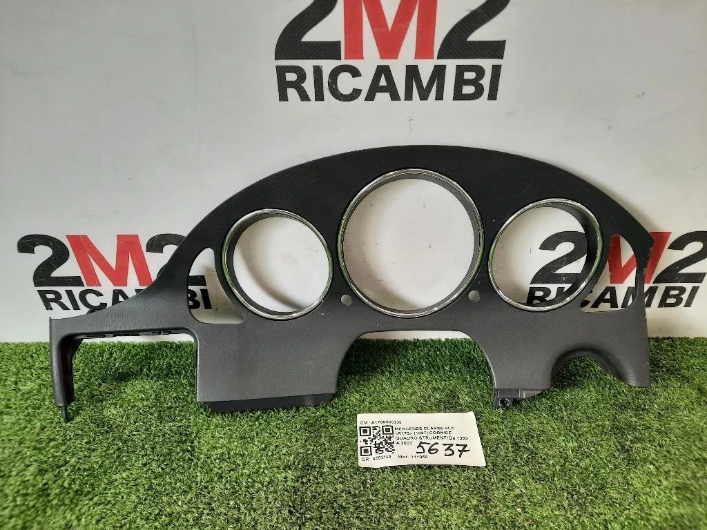 Cornice Quadro Strumenti A1706800336 CORNICE COPERTURA Mercedes Classe SLK R170 1997