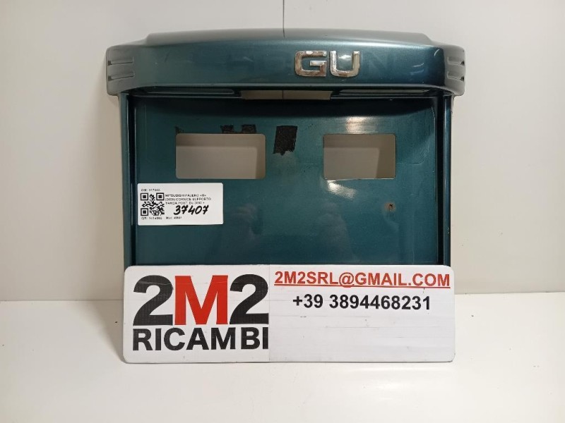 Cornice Supporto Targa POST 117363 Mitsubishi Pajero III 2000