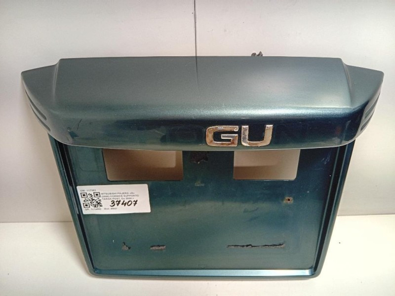 Cornice Supporto Targa POST 117363 Mitsubishi Pajero III 2000