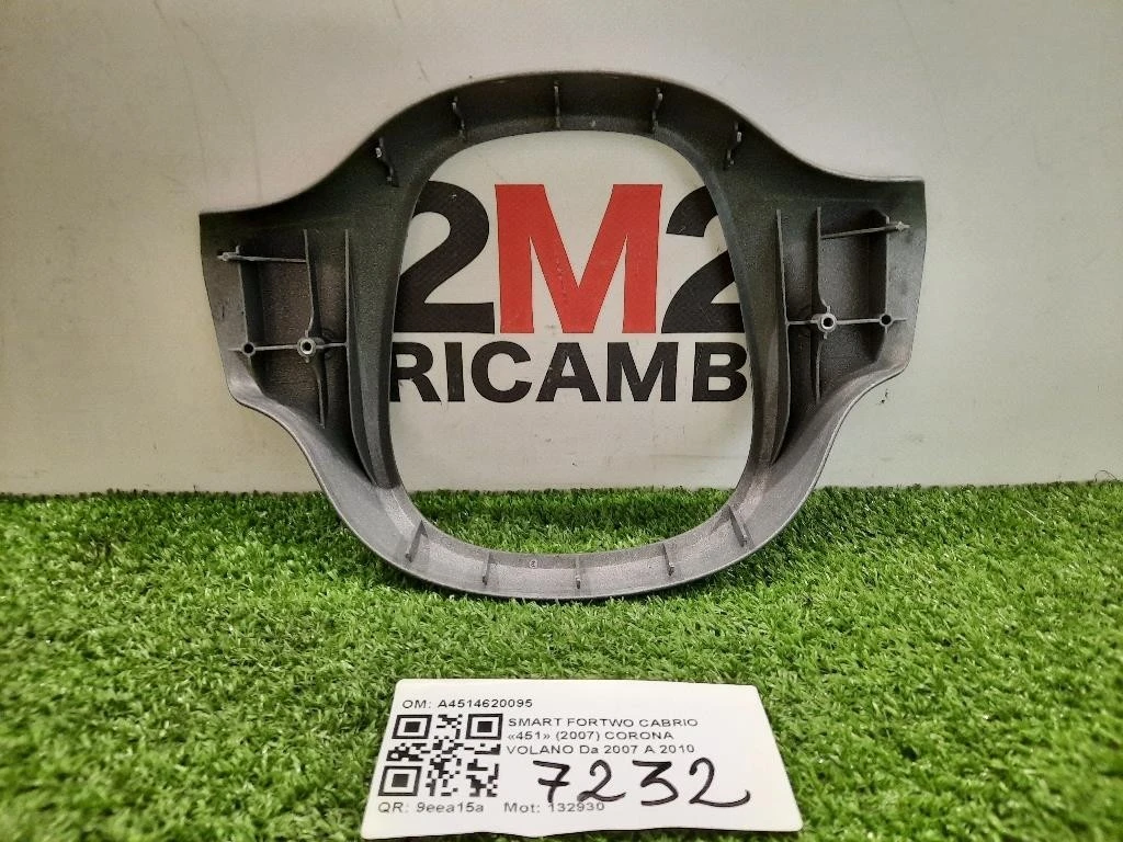 Corona Volano A4514620095 COPERCHIO Smart Fortwo Cabrio 451 2007