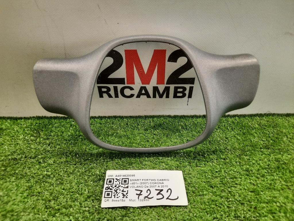 Corona Volano A4514620095 COPERCHIO Smart Fortwo Cabrio 451 2007