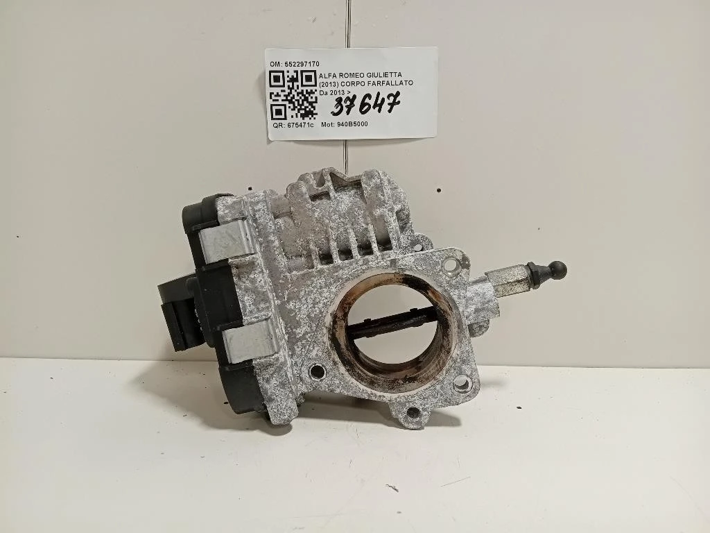 Corpo Farfallato 552297170 Alfa Romeo Giulietta 2013