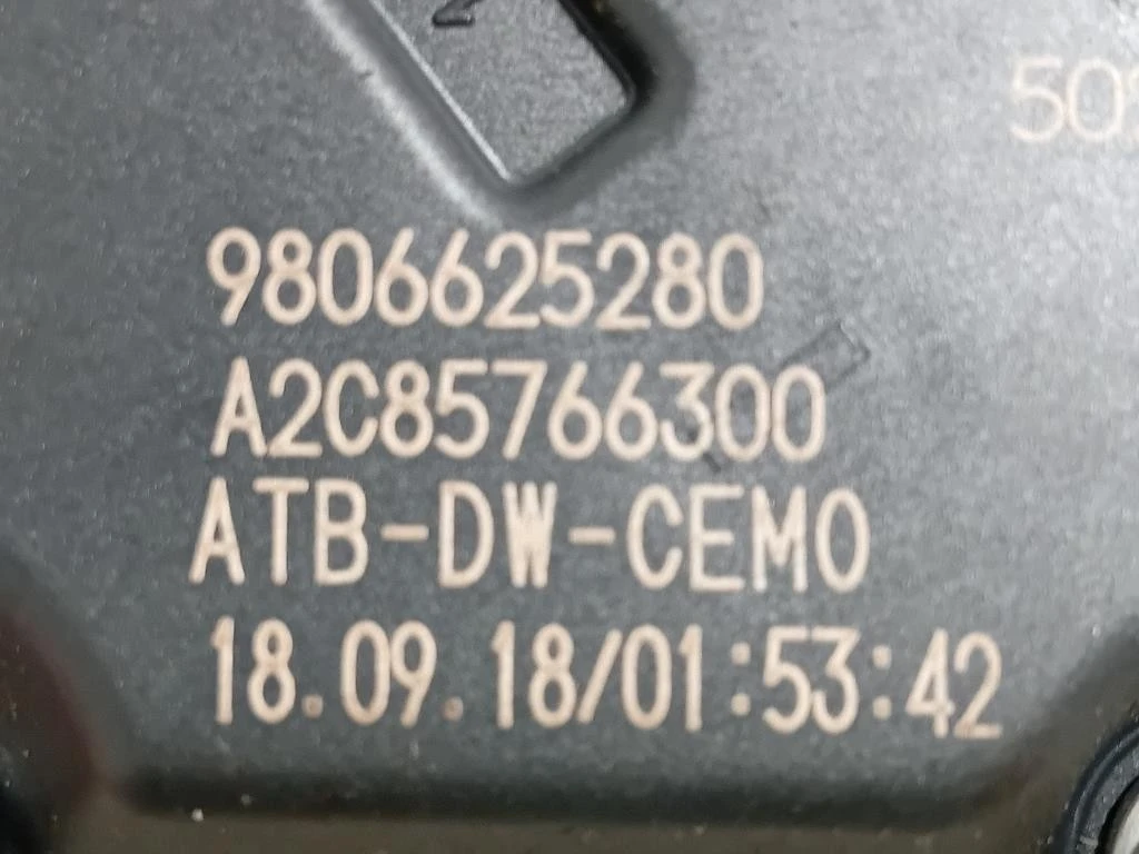 Corpo Farfallato 9806625280 Citroen Jumper III 2014