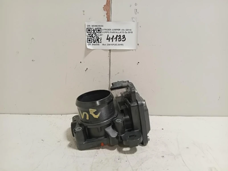 Corpo Farfallato 9806625280 Citroen Jumper III 2014