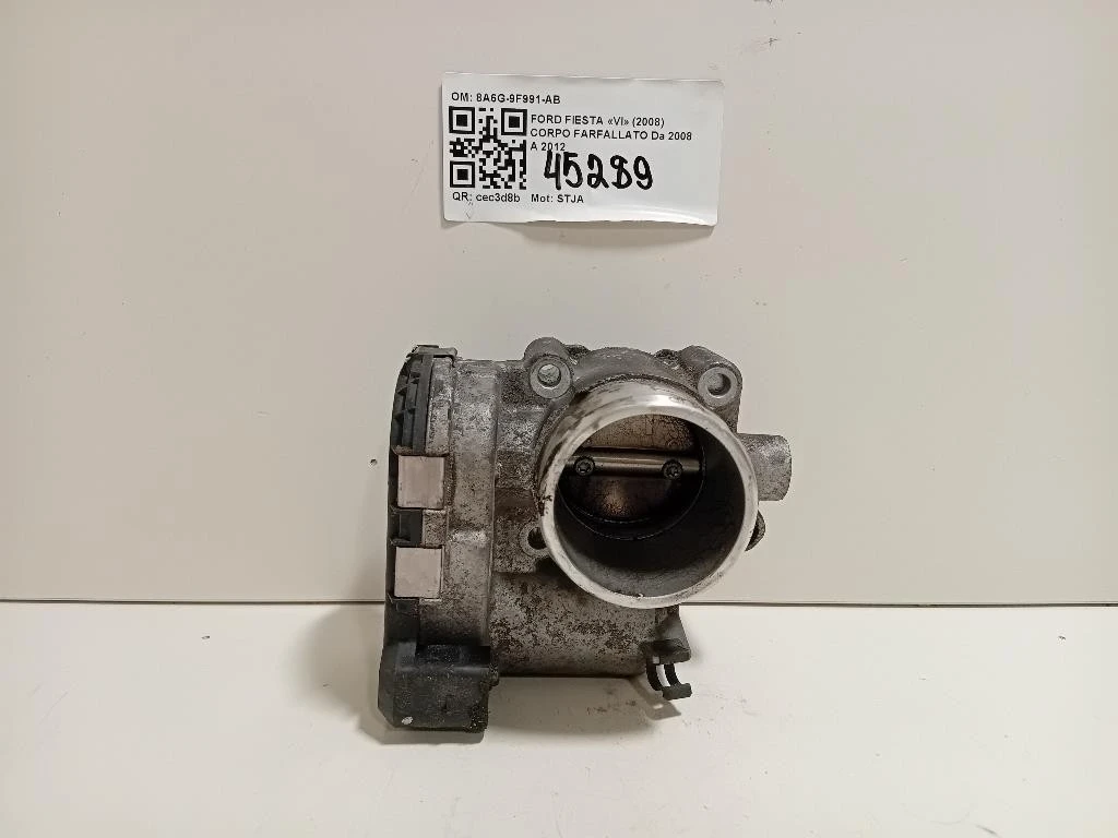 Corpo Farfallato 8A6G-9F991-AB Ford Fiesta VI 2008